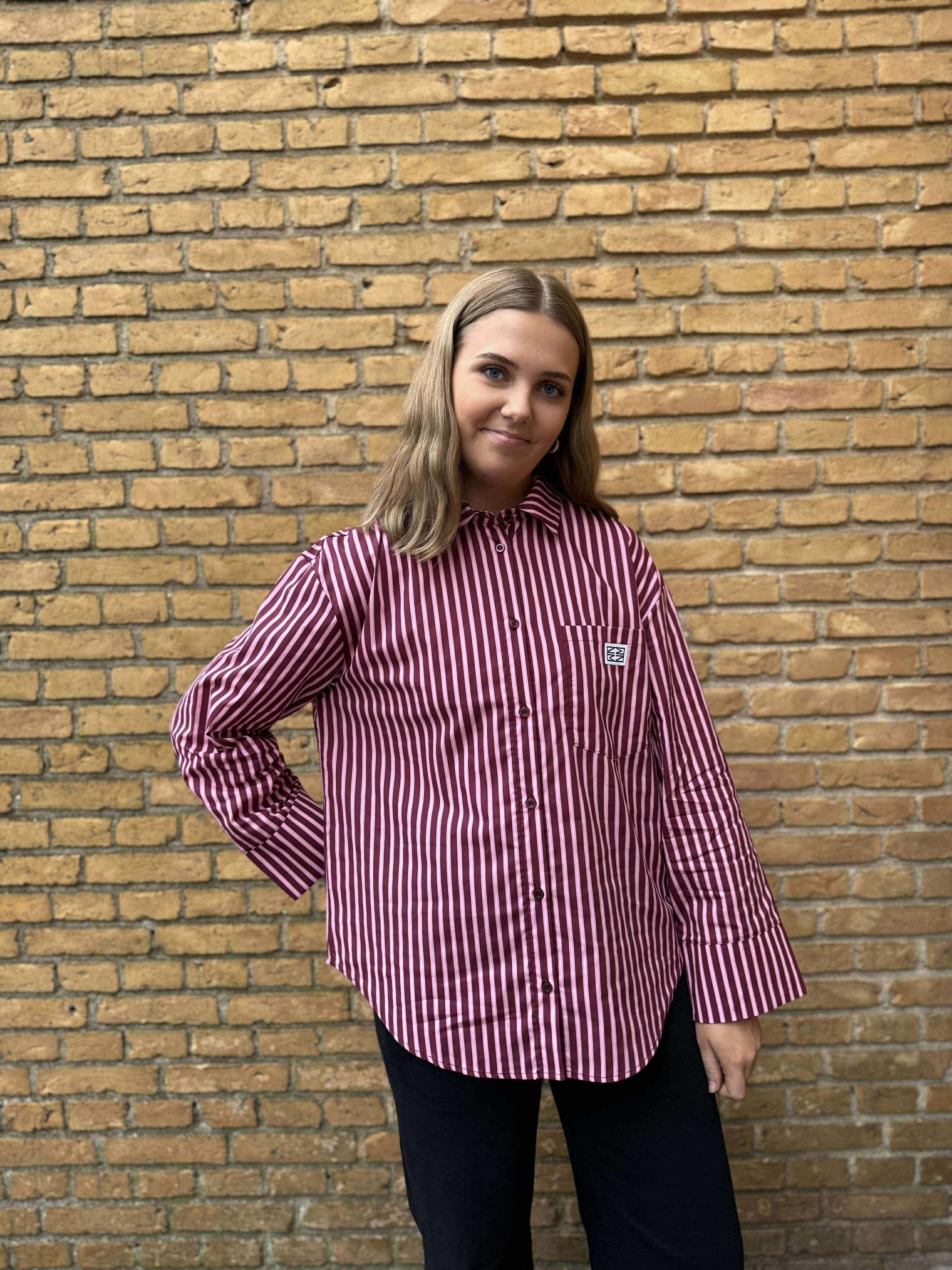 NMFRIDA Shirt - Windsor Wine